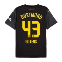 Borussia Dortmund Jamie Bynoe-Gittens #43 Bortatröja 2024-25 Kortärmad